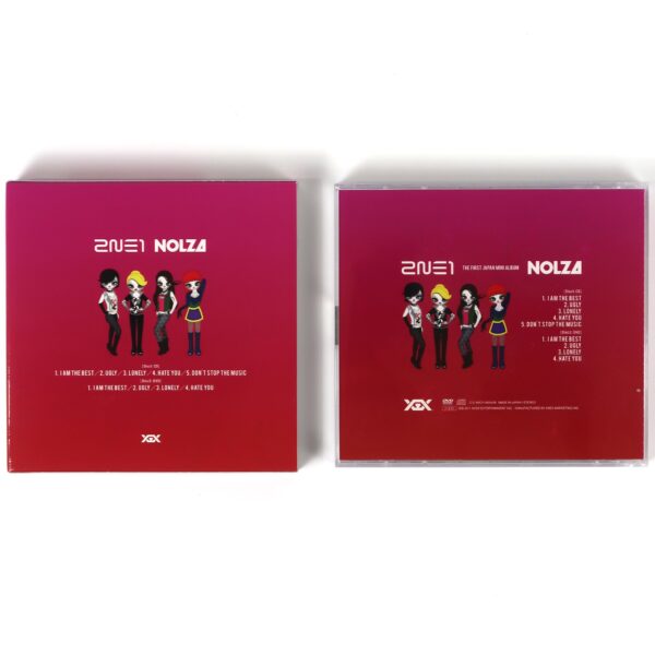 IMG_4587 2NE1 - Nolza CD + DVD First Japan Mini Album K-Pop 2011