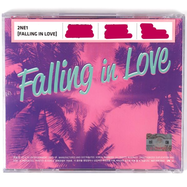 IMG_4612 2NE1 - Falling In Love Single CD Promo K-Pop 2013 Rare
