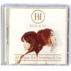 Bom & Hi - All I Want For Christmas Is You Single CD Promo Park Bom Lee Hi 2NE1