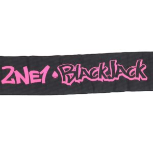 2NE1 Blackjack Slogan In Zipper Bag