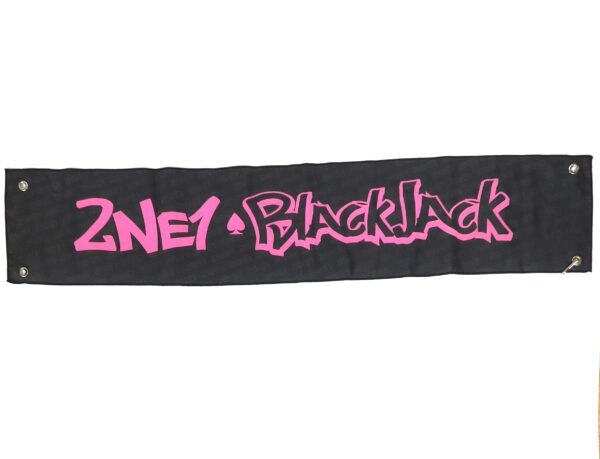 IMG_4640 2NE1 Blackjack Slogan In Zipper Bag