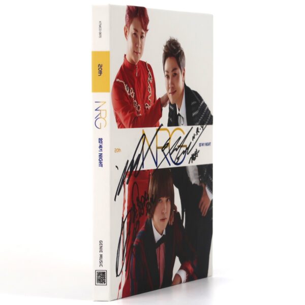 IMG_4687 NRG - 20th Century Night Signed CD Album Promo K-Pop 2017 New Radiancy Group