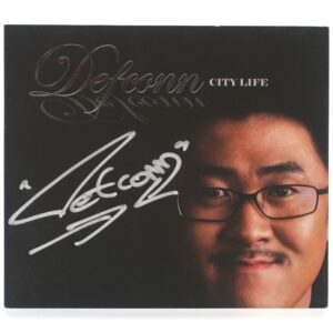 Defconn - City Life Signed Autographed CD Album Promo K-Rap Korean Hip Hop 2006
