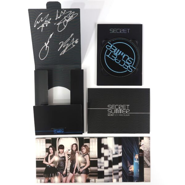 IMG_4789 Secret - Secret Summer Signed Autographed CD Promo Album K-Pop 2014
