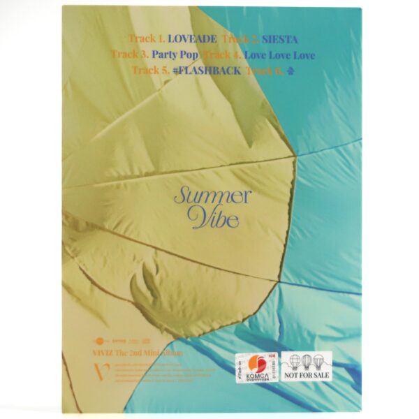 Viviz - Summer Vibe Signed Autographed CD Album Promo K-Pop 2022 GFriend