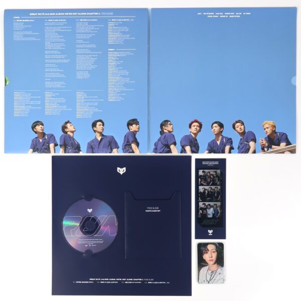 Great Guys - We're Not Alone Chapter 2: You And Me CD Album K-Pop