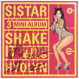 Sistar - Shake It! Hyolyn Version All Member Signed Autographed CD Album 2015