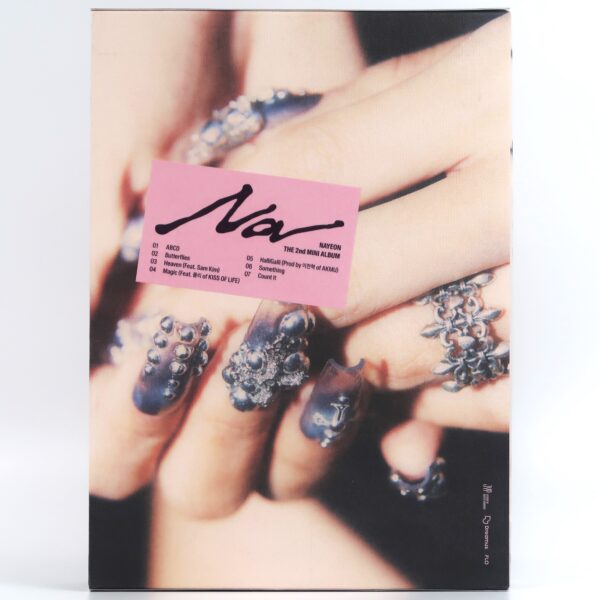 IMG_4885 Nayeon - Na Signed Autographed CD Album Pink / B Ver. Promo Twice 2024