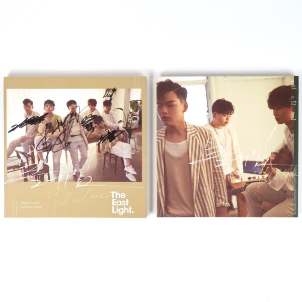IMG_4958 The East Light - Heart Fluttering Signed 2nd Mini Album Promo CD 2018 K-Pop