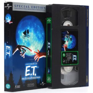 E.T. the Extra-Terrestrial (1982) Korean VHS [NTSC] Korea English Subtitles ET