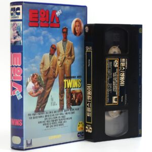 Twins (1988) Korean VHS Rental [NTSC] Korea Arnold Schwarzenegger DeVito