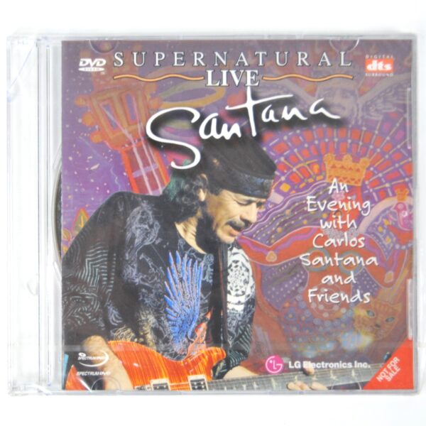 Santana - Supernatural Live Korean Promo DVD Sealed Korea