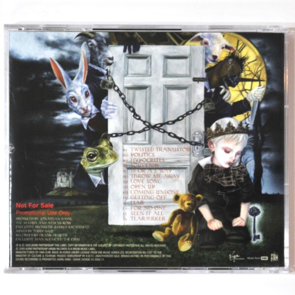 Korn - See You On The Other Side Korean CD Album Korea Promo Metal