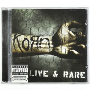 Korn - Live & Rare Korean CD Album Korea Promo Metal