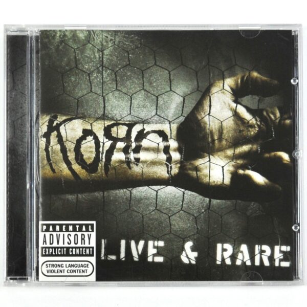 Korn - Live & Rare Korean CD Album Korea Promo Metal