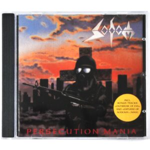 Sodom - Persecution Mania Korean CD Album Korea