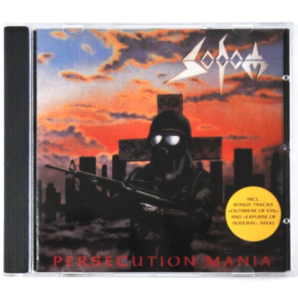 Sodom - Persecution Mania Korean CD Album Korea