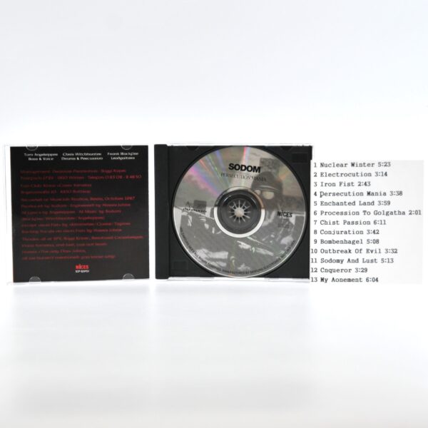 Sodom - Persecution Mania Korean CD Album Korea