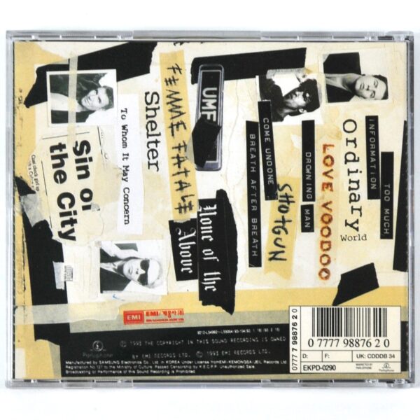 DSC_3903 Duran Duran - Duran Duran Korean CD Album Korea Insert