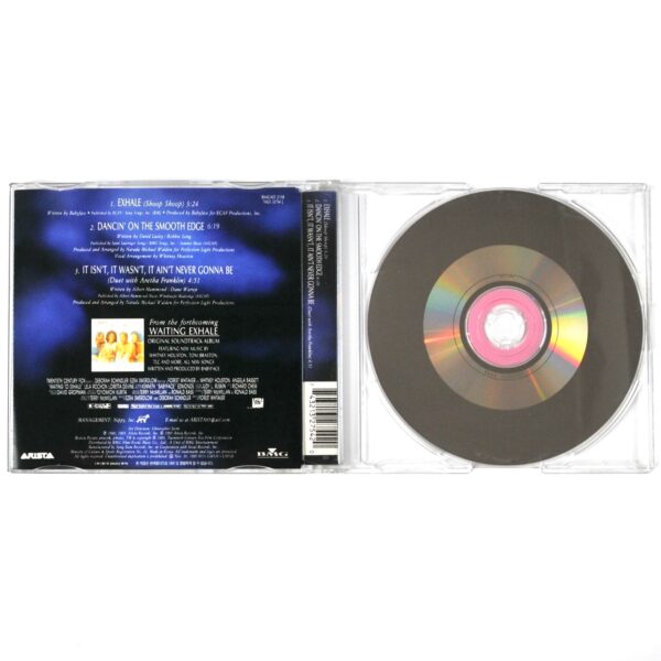 Whitney Houston - Exhale (Shoop Shoop) Korean Single Maxi CD Album Korea