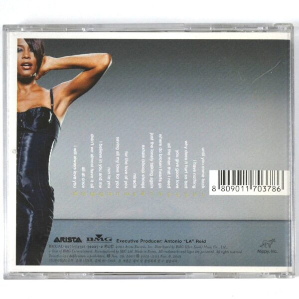 Whitney Houston - Love, Whitney Korean CD Album Korea