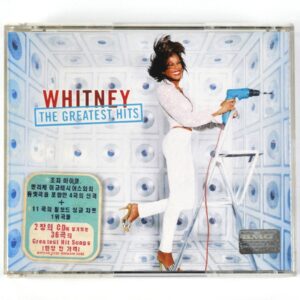 Whitney Houston - The Greatest Hits Korean Double CD Album Hype Sticker Korea