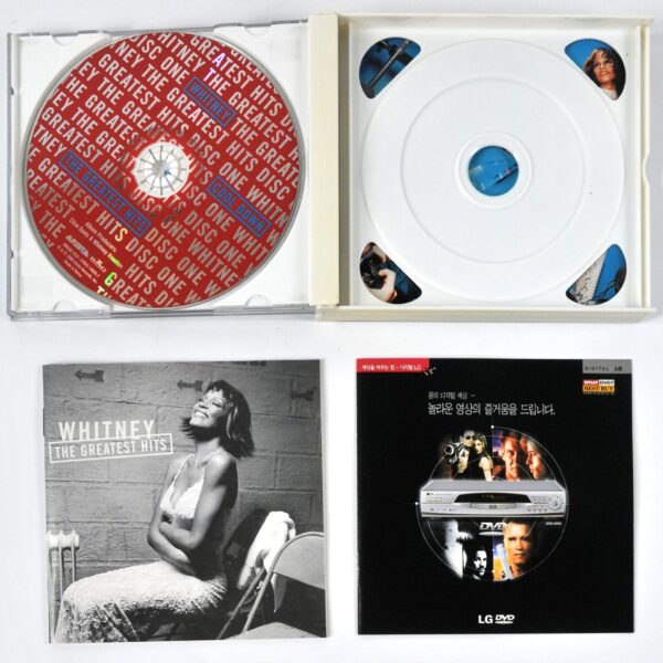 Whitney Houston - The Greatest Hits Korean Double CD Album Hype Sticker Korea