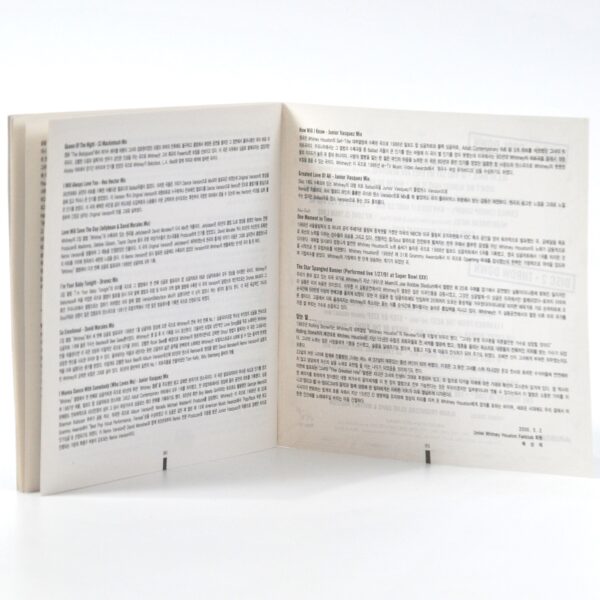 Whitney Houston - The Greatest Hits Korean Double CD Album Hype Sticker Korea