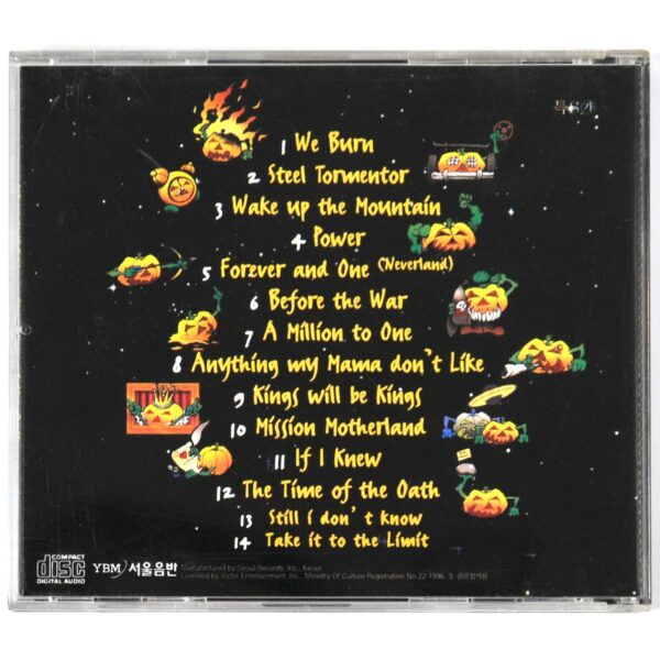 Helloween - The Time Of The Oath Korean CD Album Korea Metal 1996