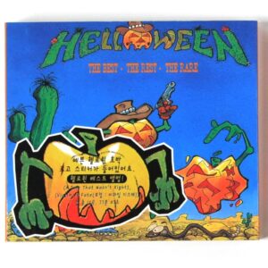 Helloween - The Best - The Rest - The Rare Korean CD Album Korea Metal 1998