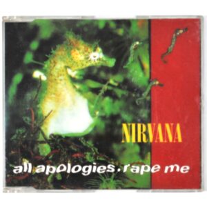 Nirvana - All Apologies ● Rape Me Korean CD Single Album Korea