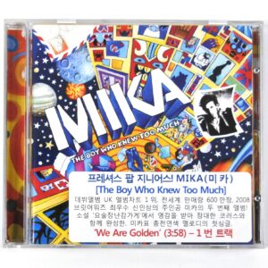 Mika - The Boy Who Knew Too Much Korean CD Album Korea Promo