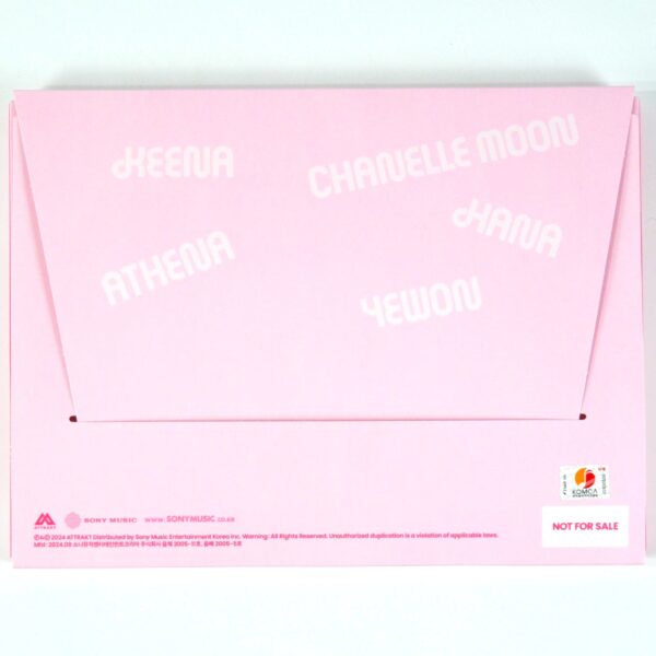 Fifty Fifty - Love Tune [Love Ver.] Signed Autographed Album CD Promo