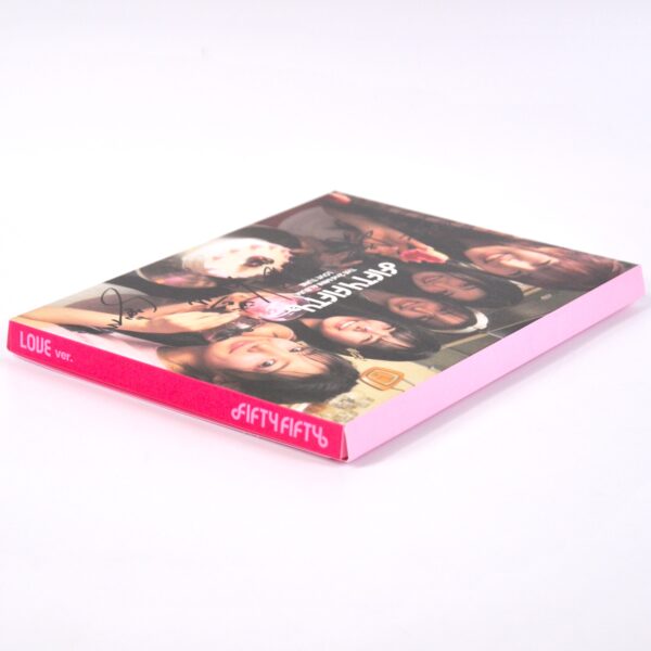 Fifty Fifty - Love Tune [Love Ver.] Signed Autographed Album CD Promo