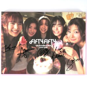 Fifty Fifty - Love Tune [Love Ver.] Signed Autographed Album CD Promo