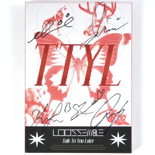 Loossemble - TTYL [Rizz Ver.] Signed Autographed Album CD Promo Loona