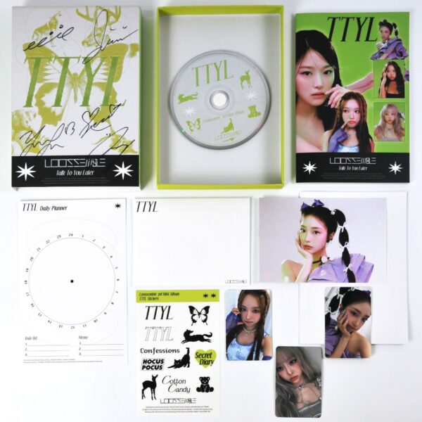 Loossemble - TTYL [Love Ver.] Signed Autographed Album CD Promo