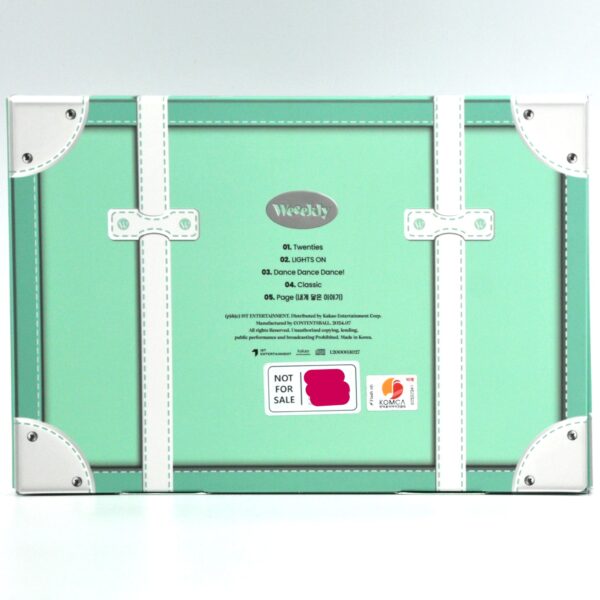 DSC_4260 Weeekly - Bliss Signed Autographed 6th Mini Album CD Promo 2024