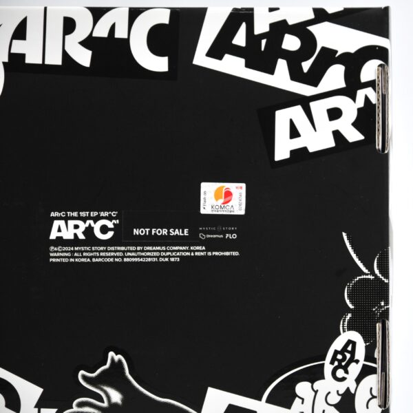 ARrC - Ar^c [Black Ver.] Signed Autographed Album CD Promo K-Pop 2024