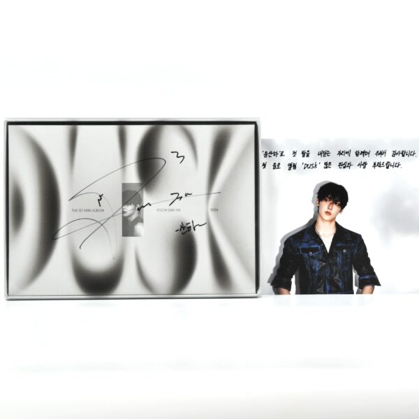 Yoon San-Ha - Dusk [Dusk Ver.] Signed 1st Mini Album CD Promo Astro Sanha