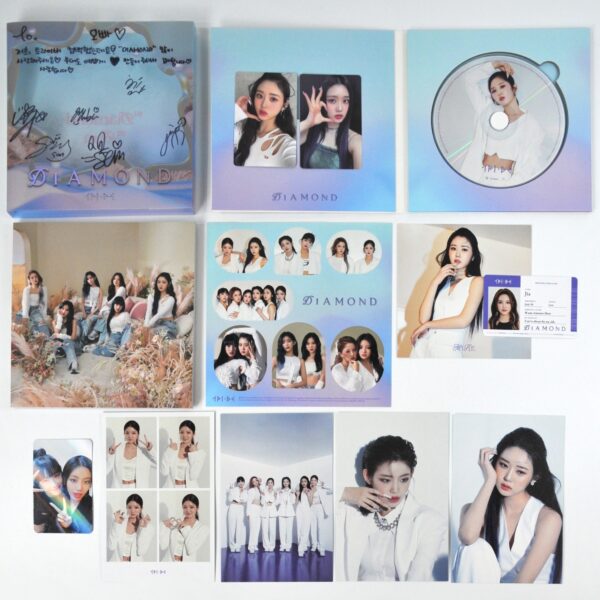 DSC_4849 Tri.be - Diamond Signed Autographed CD Promo Album 2023