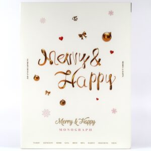 Twice - Merry & Happy Monograph Photobook + DVD + Photocards 2018