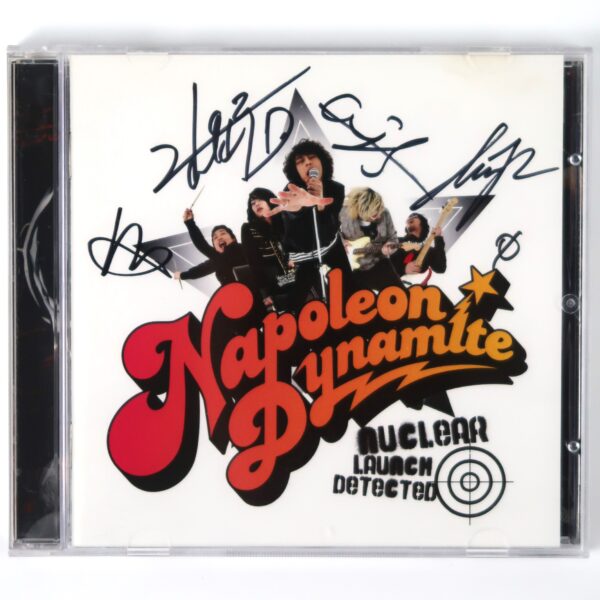 IMG_5457 Napoleon Dynamite - Nuclear Launch Detected Signed Album Promo CD K-Rock 2008