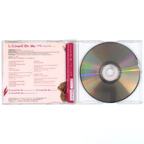 IMG_5462 Lee Ki Chan with G.Na - Count On Me CD Single Album Promo K-Pop 2011