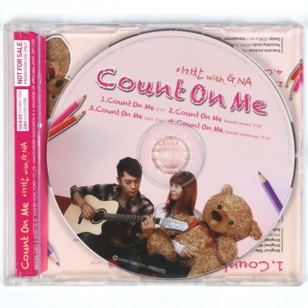IMG_5463 Lee Ki Chan with G.Na - Count On Me CD Single Album Promo K-Pop 2011