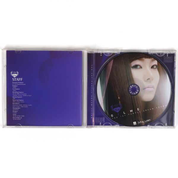 IMG_5474 Gilme - The 1st Purple Dream Sound CD Single Album Promo K-Pop 2009