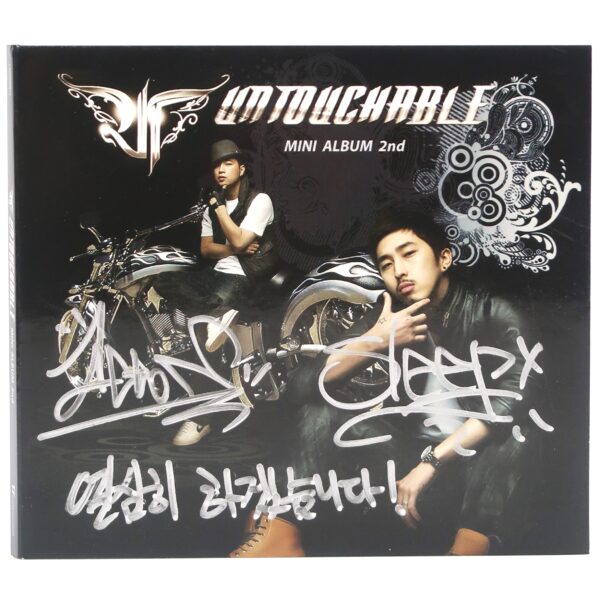 IMG_5537 Untouchable - 2nd Mini Album Signed Autographed CD K-Rap Korean Hip Hop 2010