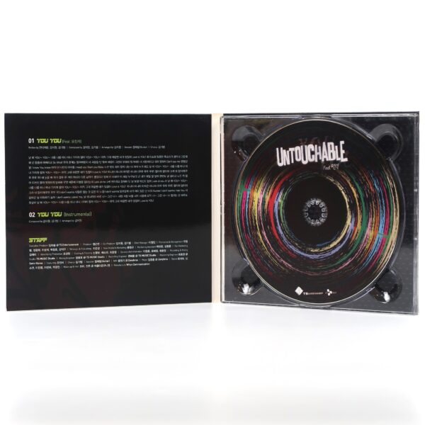 IMG_5551 Untouchable - You You (Ft. Oh Jin Seok) Single CD K-Rap K-Pop Hip Hop 2011