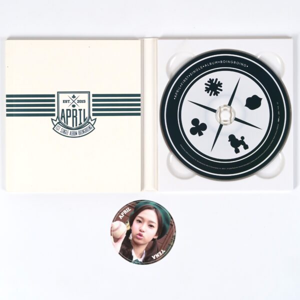 IMG_5562 April - Boingboing Signed Autographed CD Album Promo K-Pop 2015