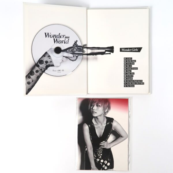 IMG_5625 Wonder Girls - Wonder World Album CD + Postcards K-Pop 2011